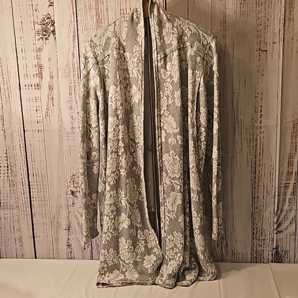 Knox Rose Long Sleeve Draped Front Cardigan